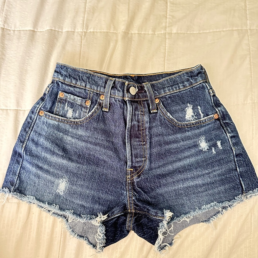 Levi's Blue Straight Jeans Classic Denim
